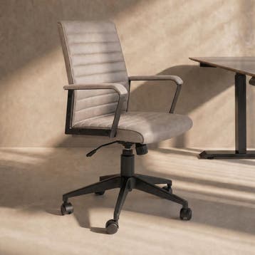 *WOONWINKEL* Vintage Bureaustoel Beige, Verzenden, Nieuw