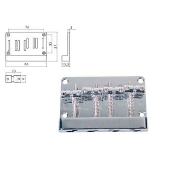 Boston BB-304-C Brug-Staartstuk voor Jocker/Puncher Bass -, Muziek en Instrumenten, Ophalen of Verzenden, Nieuw