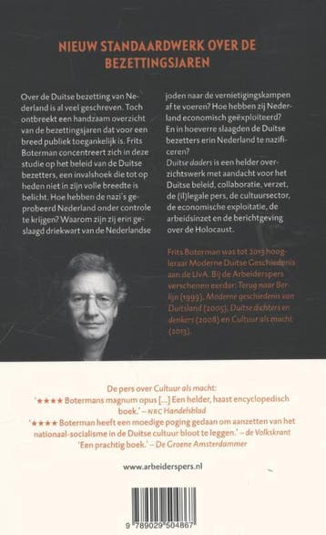 Duitse daders 9789029504867 Frits Boterman, Verzenden, Gelezen, Frits Boterman