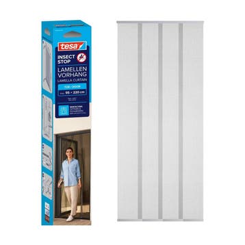 tesa Insect Stop lamellengordijn 95x220 cm wit, Doe-het-zelf en Verbouw, Verzenden, Nieuw
