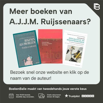 Leerproblemen en leerstoornissen / Ortho 9789056373931, Verzenden, Gelezen, A.J.J.M. Ruijssenaars