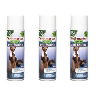 Marterspray | BSI | 500 ml | 3 stuks (Gebruiksklaar), Dieren en Toebehoren, Overige Dieren-accessoires, Nieuw, Verzenden