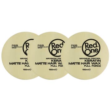 Red One Full Force Keratin Matte Wax 3x150ml, Sieraden, Tassen en Uiterlijk, Uiterlijk | Haarverzorging, Ophalen of Verzenden