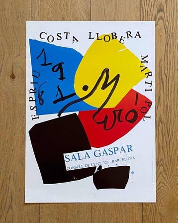 Joan Miró - Joan Miró – Costa Llobera · Espriu · Martí Pol –