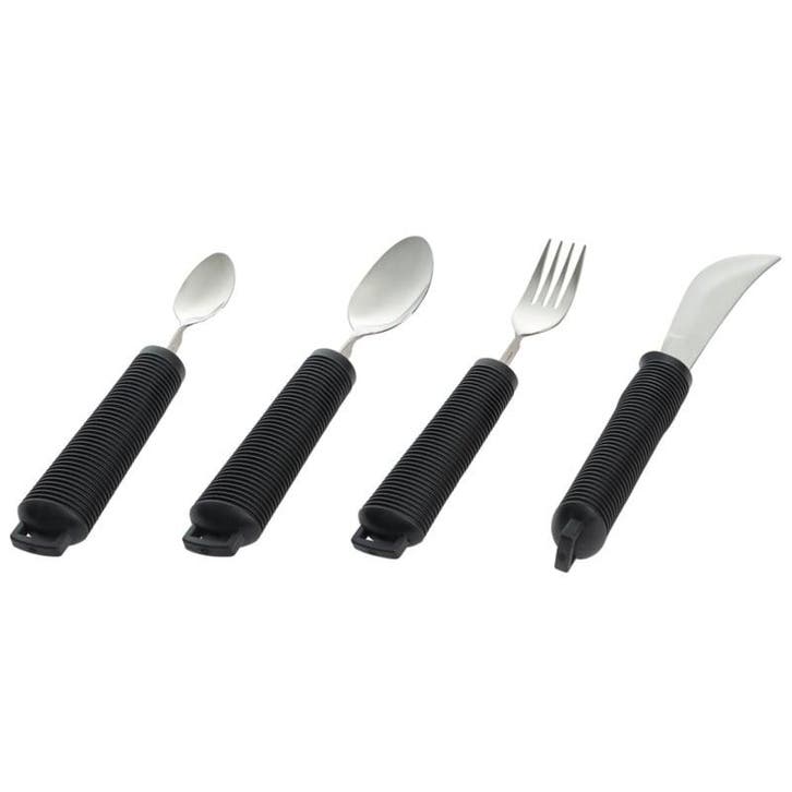 Aangepast bestek 4-delig verdikt, buigzaam, extra grip. ZWAR, Diversen, Verpleegmiddelen, Ophalen of Verzenden