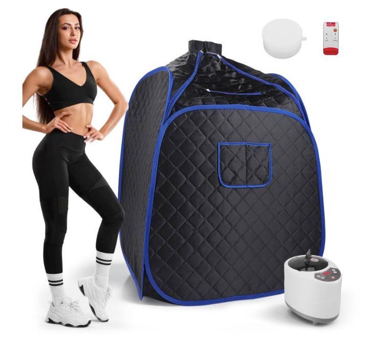 Opvouwbare Stoom Sauna – Home Spa met Afstandsbediening, Sport en Fitness, Sauna, Nieuw, Verzenden