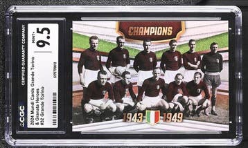 Grande Torino #32 Mundi Cards 2024 Granata Heroes – CGC 9.5, Nieuw