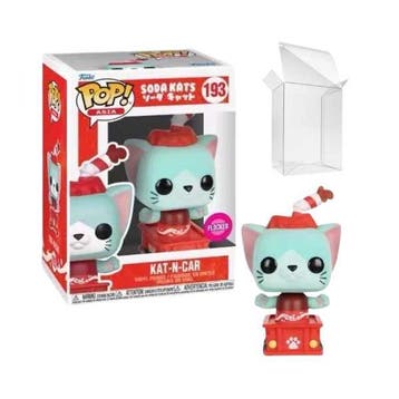 Funko Pop! ASIA: Soda Cats - KAT-N-CAR #193 Flocked, Verzenden, Nieuw