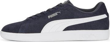 PUMA Smash 3,0 - maat 45 - Unisex Sneakers - Donkerblauw/Wit, Verzenden, Nieuw