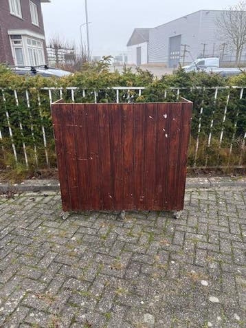 Gebruikte Verrijdbare Bar Vintage/Café, Ophalen, Nieuw