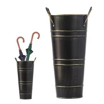 Vintage Metalen Paraplubak – Parapluhouder met Handvat, Verzenden, Nieuw