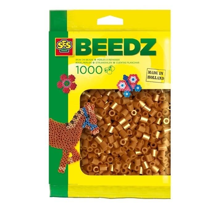 Strijkkralen bruin 1000 stuks (Basis knutselmateriaal), Kinderen en Baby's, Speelgoed | Educatief en Creatief, Knutselen, Nieuw