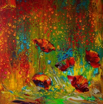 Nelu Gradeanu (XX-XXI) - Radiant Poppies