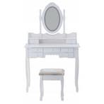 Toilettafel MDF | LED Spiegel | Scherpe Prijs | Beperkte..., Huis en Inrichting, Kasten | Secretaires, Ophalen of Verzenden, Nieuw