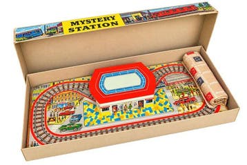 Technofix - Mystery Station - Opwindbare blikken trein -