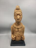 Koninklijk personage uit Ifé - Nigeria (Zonder minimumprijs), Antiek en Kunst