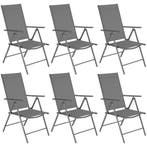 Opvouwbare tuinstoelen met verstelbare rugleuning, gaas - an, Verzenden, Nieuw