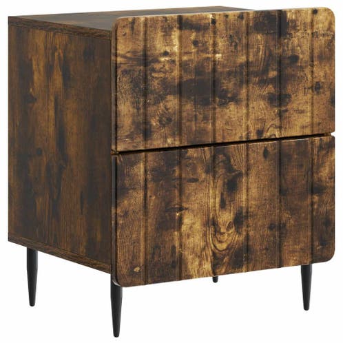 vidaXL Nachtkastjes 2 st bewerkt hout sonoma eikenkleurig, houten nachtkastje, telefoonkast, slaapkamerkast, houten nachtkastjes, telefoonkasten