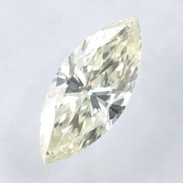 1 pcs Diamant (Natuurlijk) - 0.38 ct - Markies - N, Nieuw
