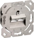 CAT 6 wandcontactdoos inbouw, 2x RJ45-aansluitingen,, Doe-het-zelf en Verbouw, Elektra en Kabels, Ophalen of Verzenden, Nieuw