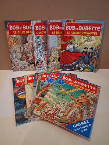 Bob et Bobette - 10x B - 10 Album - Eerste druk - 2007/2011, Nieuw