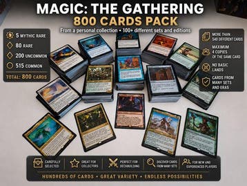 Wizards of The Coast - 800 Mixed collection - Magic: The, Nieuw