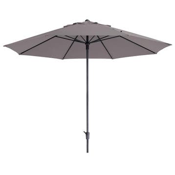 Madison Timor luxe stokparasol Ø400 cm - polyester taupe, Verzenden, Nieuw