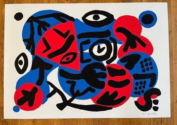 A.R. Penck (1939–2017) - Perry Rhodan 4, Antiek en Kunst