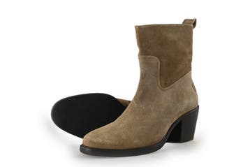 Shabbies Amsterdam Enkellaarzen in maat 40 Beige, Shabbies Amsterdam, Verzenden, Beige, Lage of Enkellaarzen