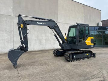 Veiling: Midigraafmachine Volvo EC55D Diesel 2018, Ophalen, Graafmachine
