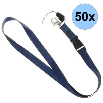 Fako Bijoux - Keycord - Lanyard - Sleutelkoord - Badgehouder, Verzamelen, Verzenden, Nieuw