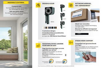 Actie 30% korting op Solar Rolluiken tot 31 aug, Nieuw