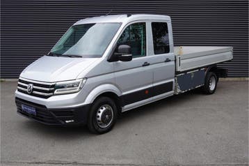 Volkswagen Crafter 180pk Automaat Dubbellucht Open laadbak L, Automaat, Gebruikt, Volkswagen, Diesel