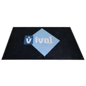 Colorstar logomat / bedrukte deurmat op maat met eigen logo, Tuin en Terras, Deurmatten, Verzenden, Nieuw