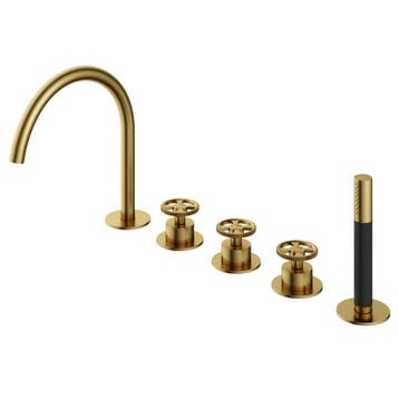 Hotbath Cobber @ Work 5 Gats Badrandcombinatie - 2 Knops, Ophalen of Verzenden, Nieuw
