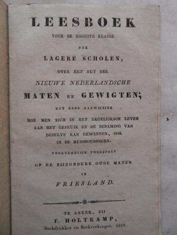 ( Van Ewijck ) - Leesboek voor de hoogste klasse der lagere
