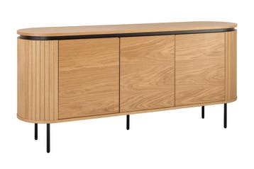 Dressoir ATELIER 160 cm, natuurlijke eikenhoutlook met, Ophalen of Verzenden, Nieuw