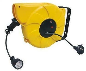 Wand kabel haspel - 13 meter - automatisch systeem - 16A - 3, Ophalen of Verzenden, Nieuw