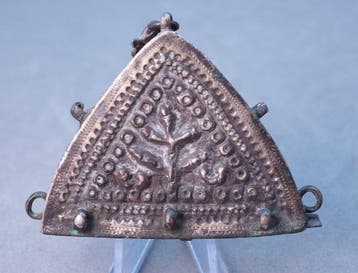 17th - 18th century Silver Hamail (Muska) Amulet Holder with