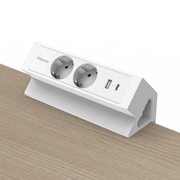 Powerdock Desk Up 2.0 Filex 2x 230V + USB-A/C 30W, Nieuw in verpakking