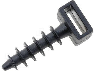 Tie wrap houder -31mm - Kabelbinder slagplug, muurplug CH-6, Ophalen of Verzenden, Nieuw