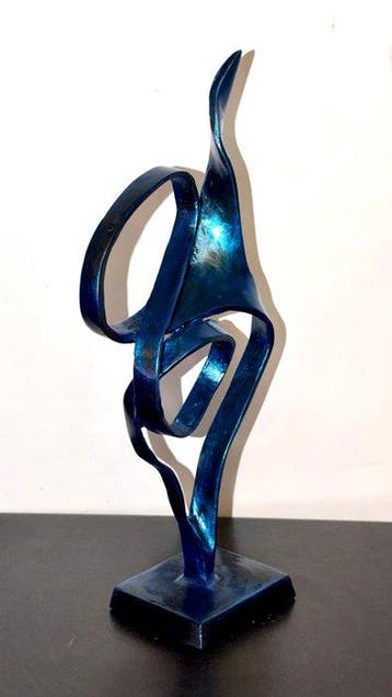 Abdoulaye Derme - sculptuur, Orbites en Élévation - 30 cm -