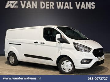 Ford Transit Custom | 2.0 TDCI L2H1 Euro6 Airco | Camera |, Gebruikt, Euro 6, Wit, Dealer onderhouden