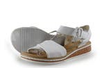 Rieker Sandalen in maat 40 Wit, Verzenden, Wit, Sandalen of Muiltjes, Zo goed als nieuw