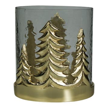 windlicht hert champagne goud small, Verzenden, Nieuw