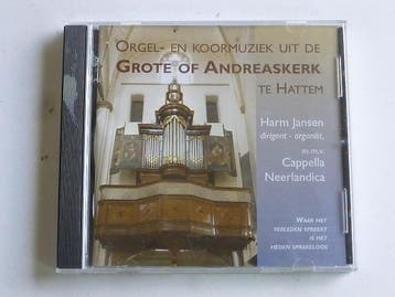 Orgel en Koormuziek uit de Grote of Andreaskerk , Hattum / H, Ophalen of Verzenden, Zo goed als nieuw