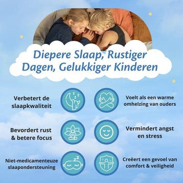 2dekans | EL Life Verzwaringsdeken Kind 3,2kg - OEKO-TEX, Ophalen of Verzenden, Zo goed als nieuw