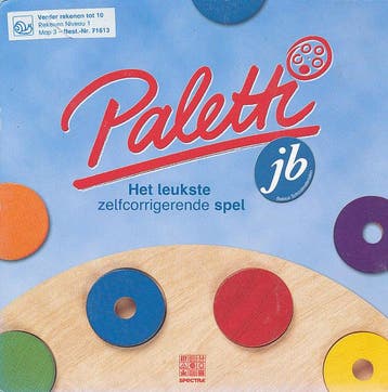 Paletti Rekenen Niveau 1 map 3, Verzenden, Nieuw