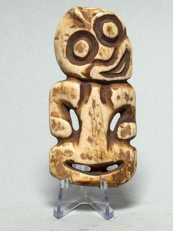 Hei-Tiki - Maori - Nieuw-Zeeland (Zonder minimumprijs)