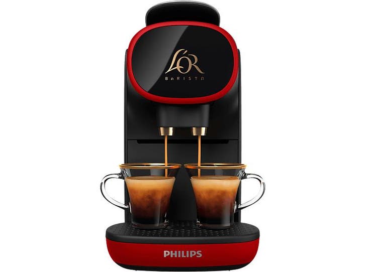 Philips -  L’or Barista  Ferrari - Capsulemachine Rood, Witgoed en Apparatuur, Koffiezetapparaten, 2 tot 4 kopjes, Afneembaar waterreservoir